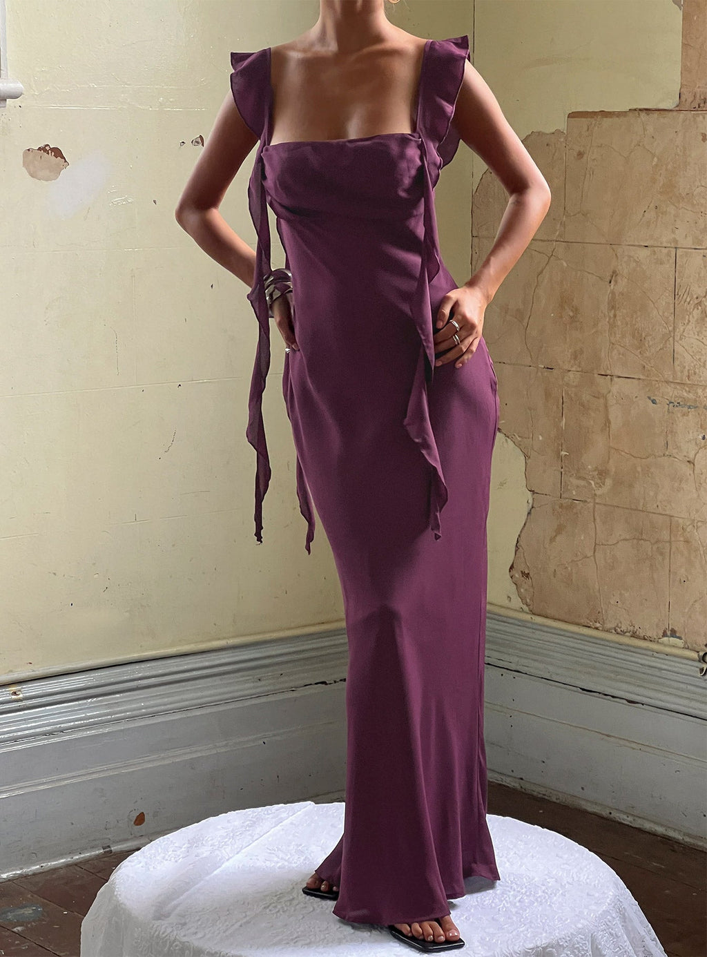 Lanai Maxi Dress Plum